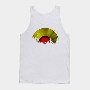 Lp Vinyl Sunset Tank Top